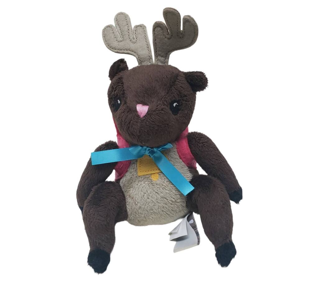 Old Navy Reindeer Plush GC Holder Stuffed Animal
